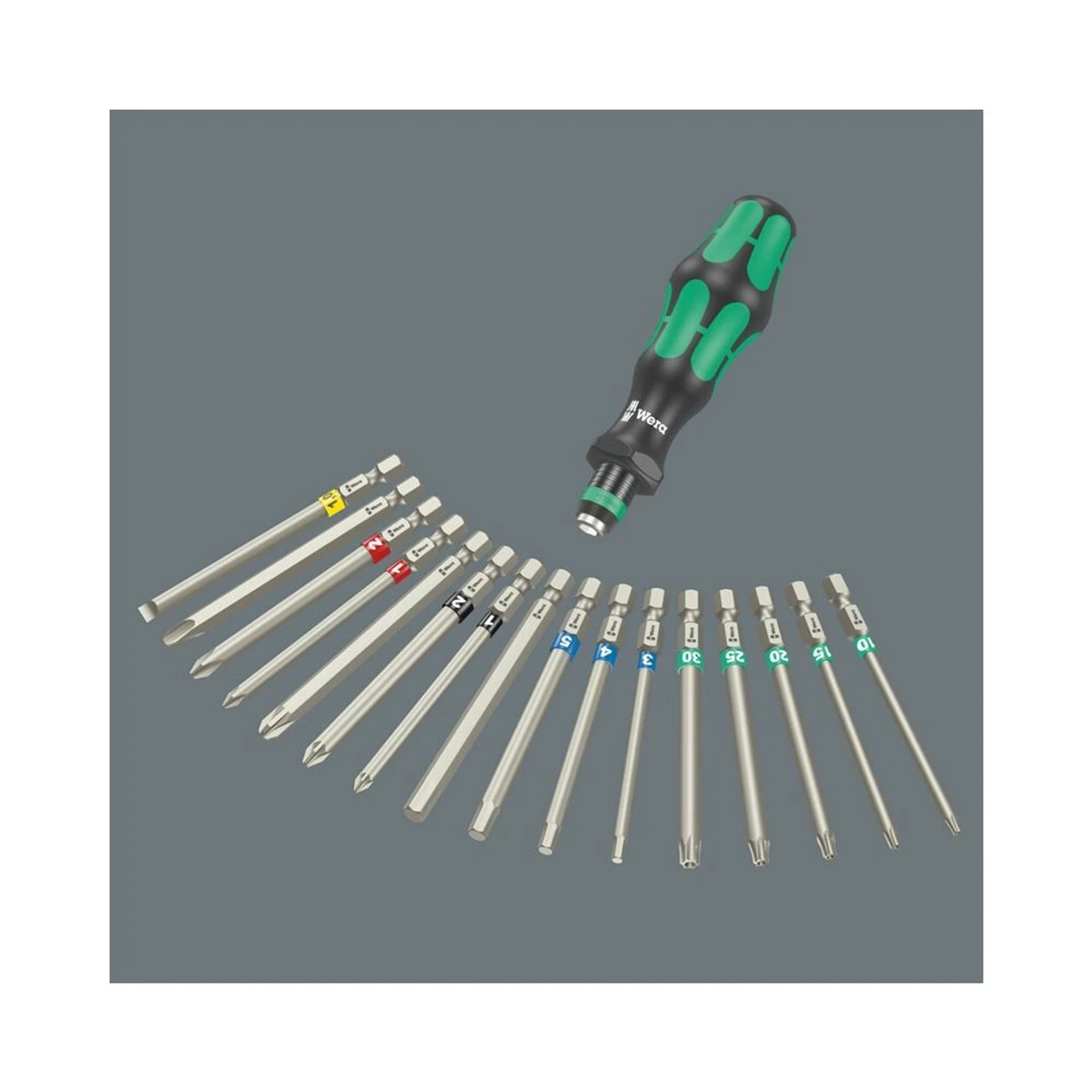 Wera Tools WERA-5059303001 Kraftform Kompakt 60 Tool Finder, 17pc 4 Wera Tools WERA-5059303001 Kraftform Kompakt 60 Tool Finder, 17pc - Image 2