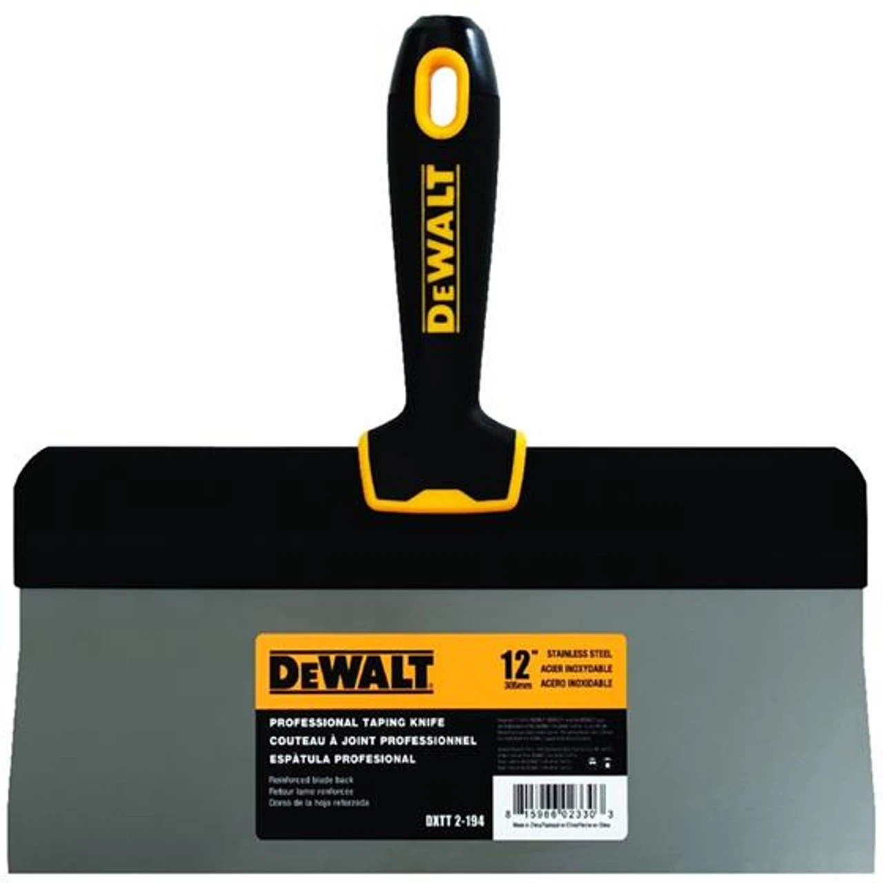 DEWALT DXTT-BIG-BACK-TAPING-KNIFE Stainless Steel Big Back Taping Knives 5 DEWALT DXTT-BIG-BACK-TAPING-KNIFE Stainless Steel Big Back Taping Knives - Image 3