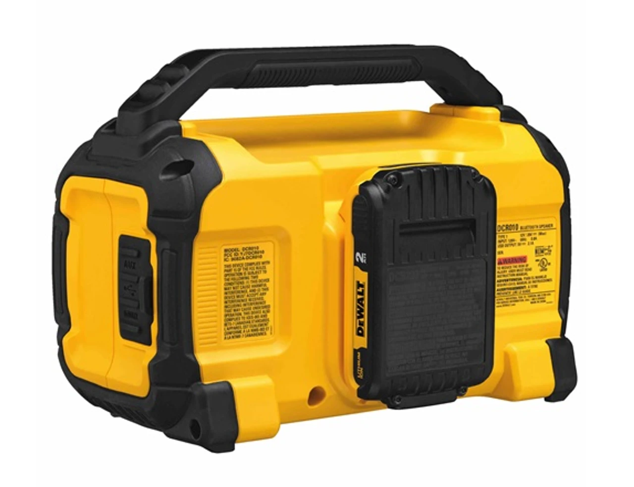 DEWALT DEW-DCR010 12V/20V MAX Jobsite Bluetooth Speaker 5 DEWALT DEW-DCR010 12V/20V MAX Jobsite Bluetooth Speaker - Image 3