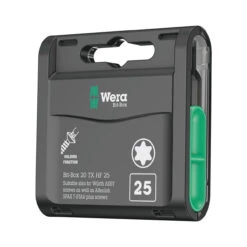 Wera Tools WERA-5057777001 Bit-Box 20 Tx Hf, Tx 20 X 25 Mm, 20pc