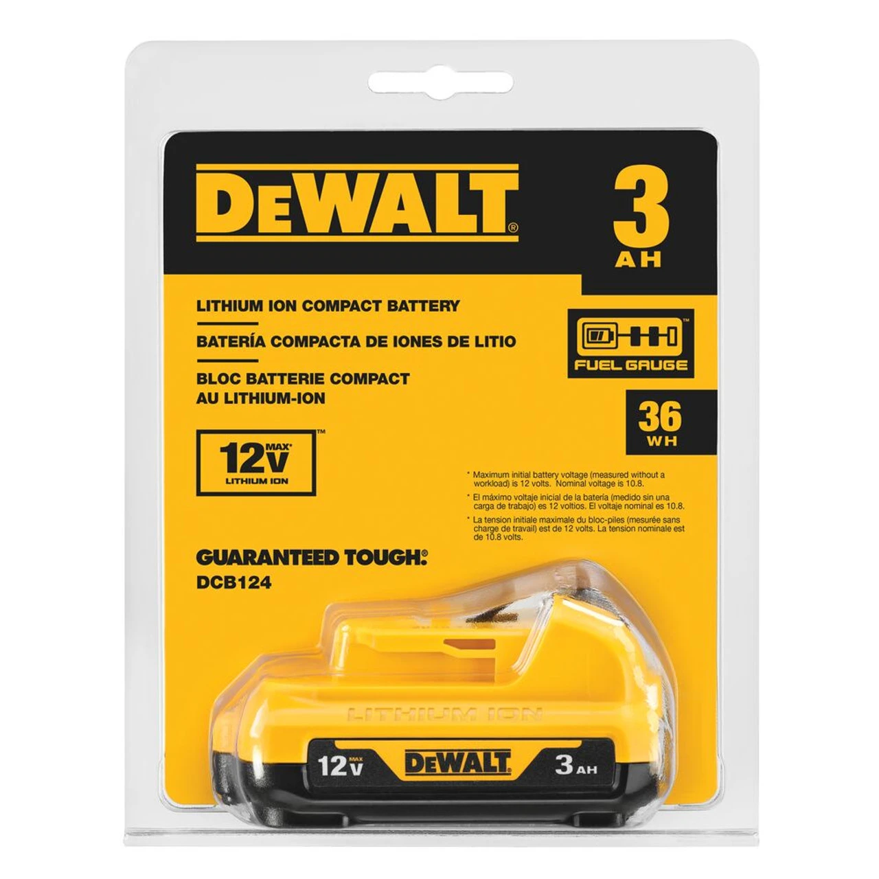 DEWALT DEW-DCB124 12V MAX 3.0Ah Li-Ion Battery 6 DEWALT DEW-DCB124 12V MAX 3.0Ah Li-Ion Battery - Image 4