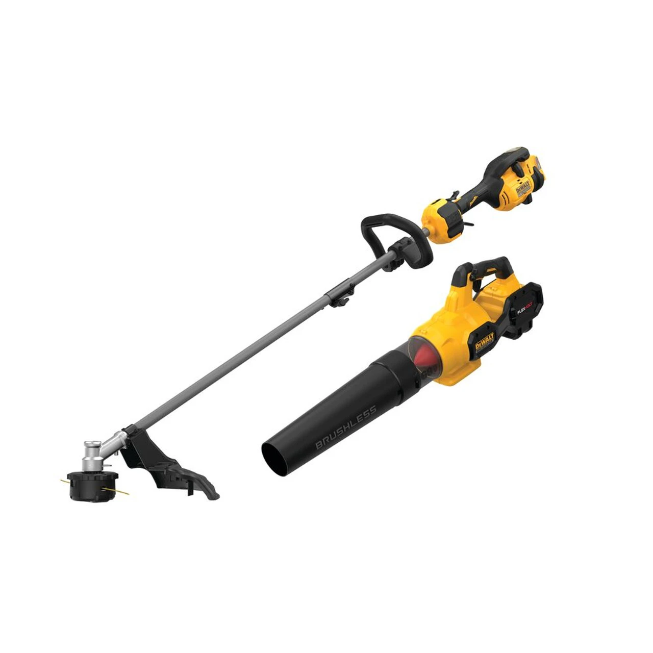 DEWALT DEW-DCKO266X1 60V MAX 17" Brushless Cordless Attachment Capable String Trimmer & Blower Combo Kit 4 DEWALT DEW-DCKO266X1 60V MAX 17" Brushless Cordless Attachment Capable String Trimmer & Blower Combo Kit - Image 2