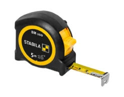 Stabila STAB-30816 Pocket Tape BM 100, 16' (5 M), Cm/Inch Scale