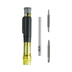 Klein KLE-32614 4-in-1 Multi-Bit Electronics Pocket Screwdriver Sl Bits 19 Klein KLE-32614 4-in-1 Multi-Bit Electronics Pocket Screwdriver Sl Bits -Makita Shop Sales 32614 alt6 61522.1679343902
