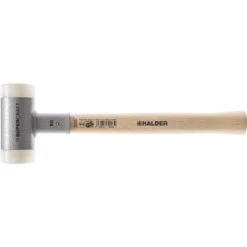Halder HAL-3366 Supercraft Dead Blow Hammer W/ Hickory Handle, Nylon Faces