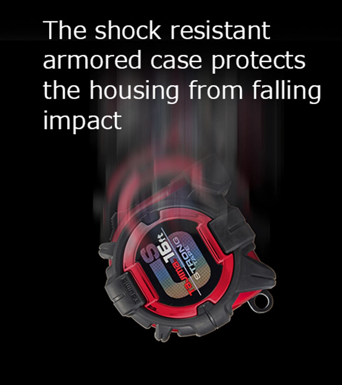 Tajima TAJ-GS-25BW 25ft GS-Lock Tape Measure 8 Tajima TAJ-GS-25BW 25ft GS-Lock Tape Measure - Image 7