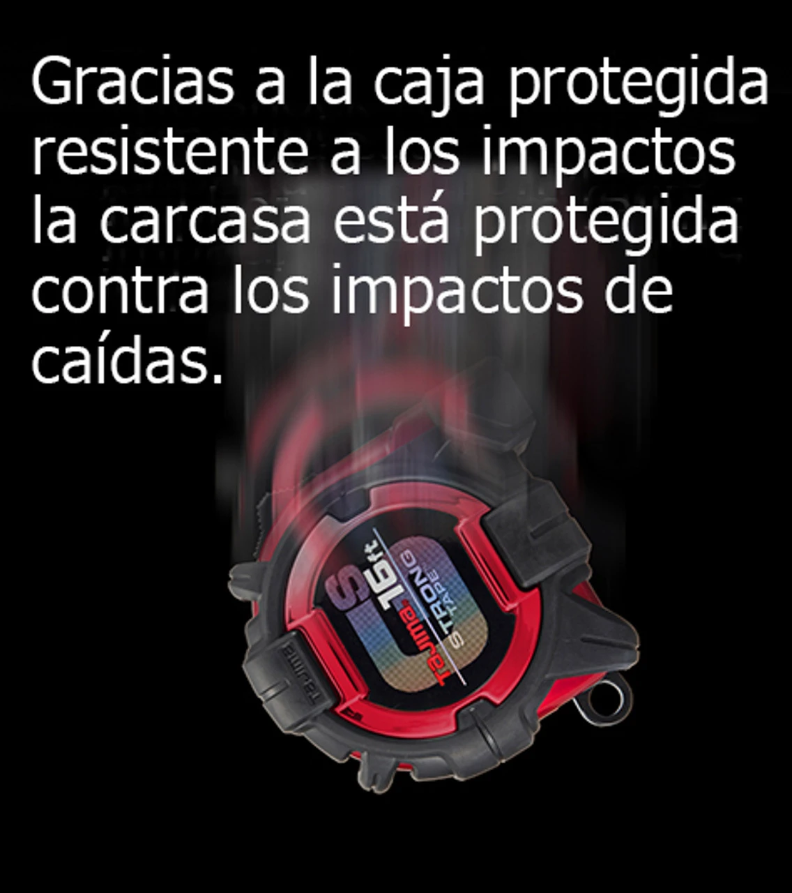 Tajima TAJ-GSSF-16BW 16ft GS-Lock Tape Measure W/ Safety Belt Holder 10 Tajima TAJ-GSSF-16BW 16ft GS-Lock Tape Measure W/ Safety Belt Holder - Image 8