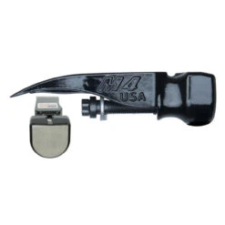 Martinez MTZ-4243 12oz Smooth Faced Steel Replacement Head For Titanium Finish Hammer