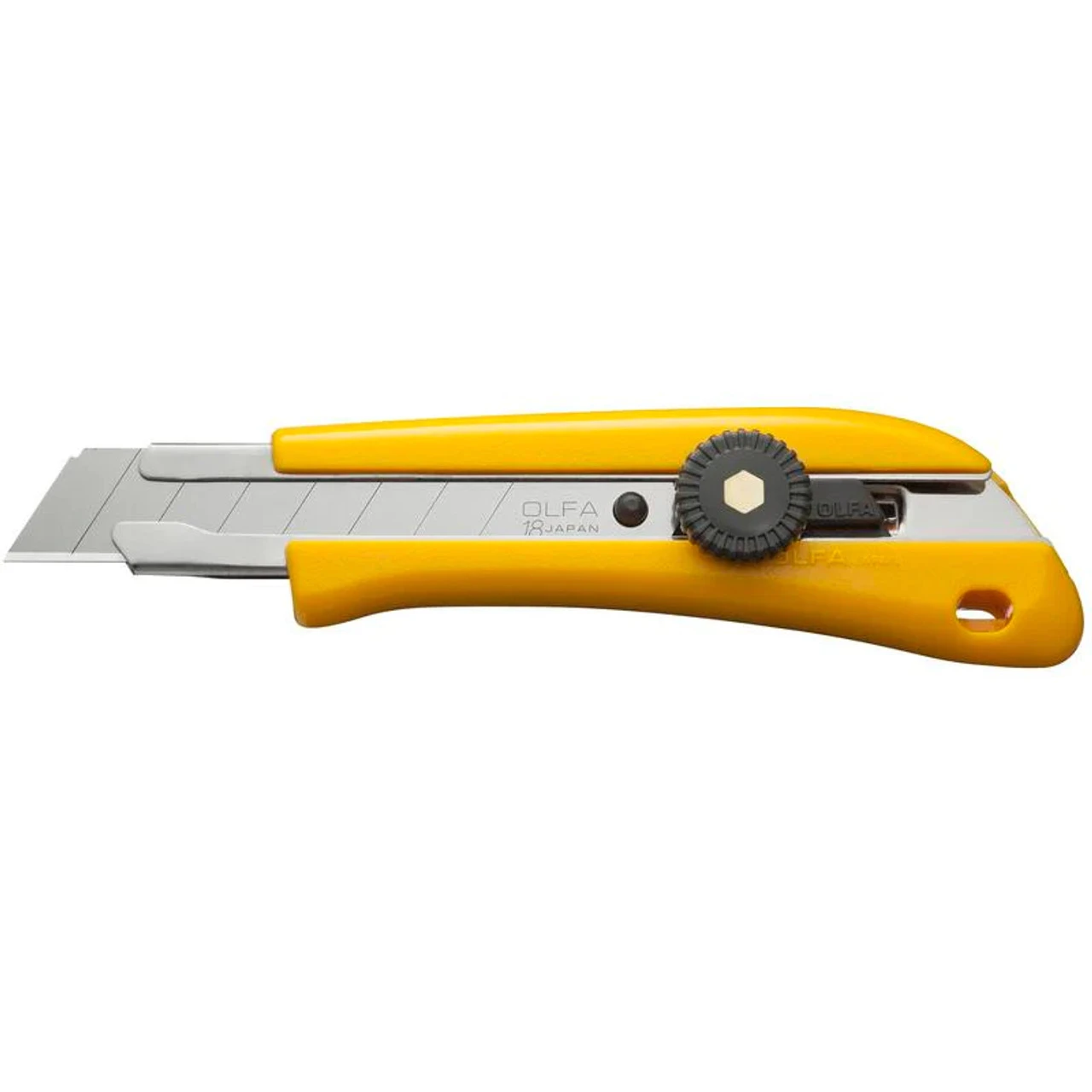 Olfa Blades OLFA-BN-L/CP3 3pk 18mm Ratchet Lock Basic Utility Knife 4 Olfa Blades OLFA-BN-L/CP3 3pk 18mm Ratchet Lock Basic Utility Knife - Image 2