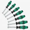 Wera Tools WERA-05345230001 7-Piece Kraftform Plus Hollow Shaft 3/16" - 1/2" Nutdriver Set -Makita Shop Sales 61867epdgeL. AC SL1234 10093.1611260214