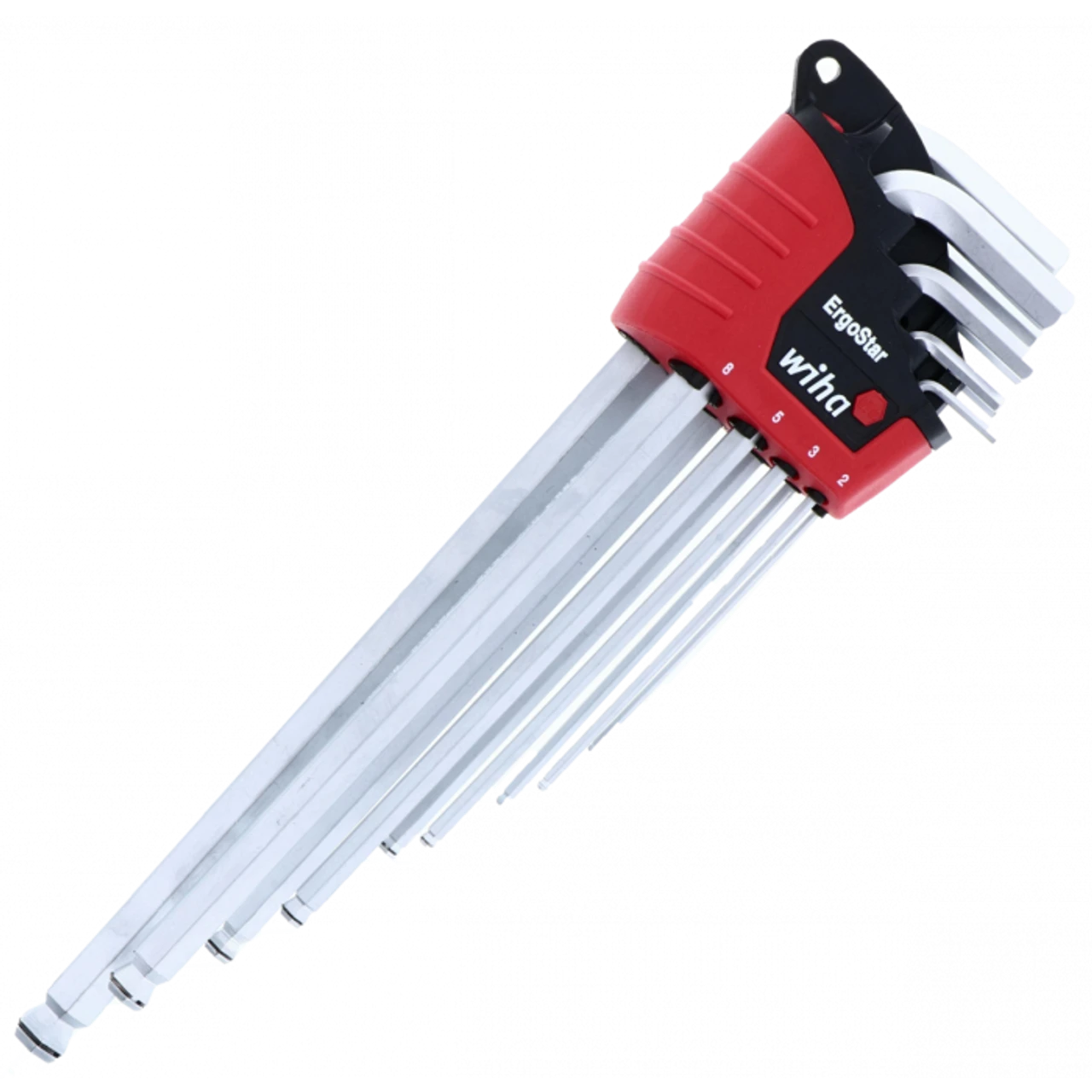 Wiha Tools WIHA-66990 9 Piece MagicRing Ball End Hex L-Key Set - Metric 4 Wiha Tools WIHA-66990 9 Piece MagicRing Ball End Hex L-Key Set - Metric - Image 2