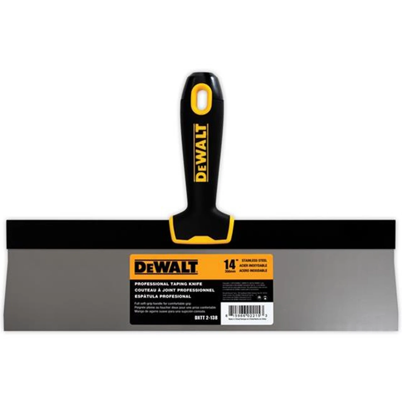 DEWALT DXTT-TAPING-KNIFE Taping Knives Stainless Steel, Soft-Grip Handle 6 DEWALT DXTT-TAPING-KNIFE Taping Knives Stainless Steel, Soft-Grip Handle - Image 4