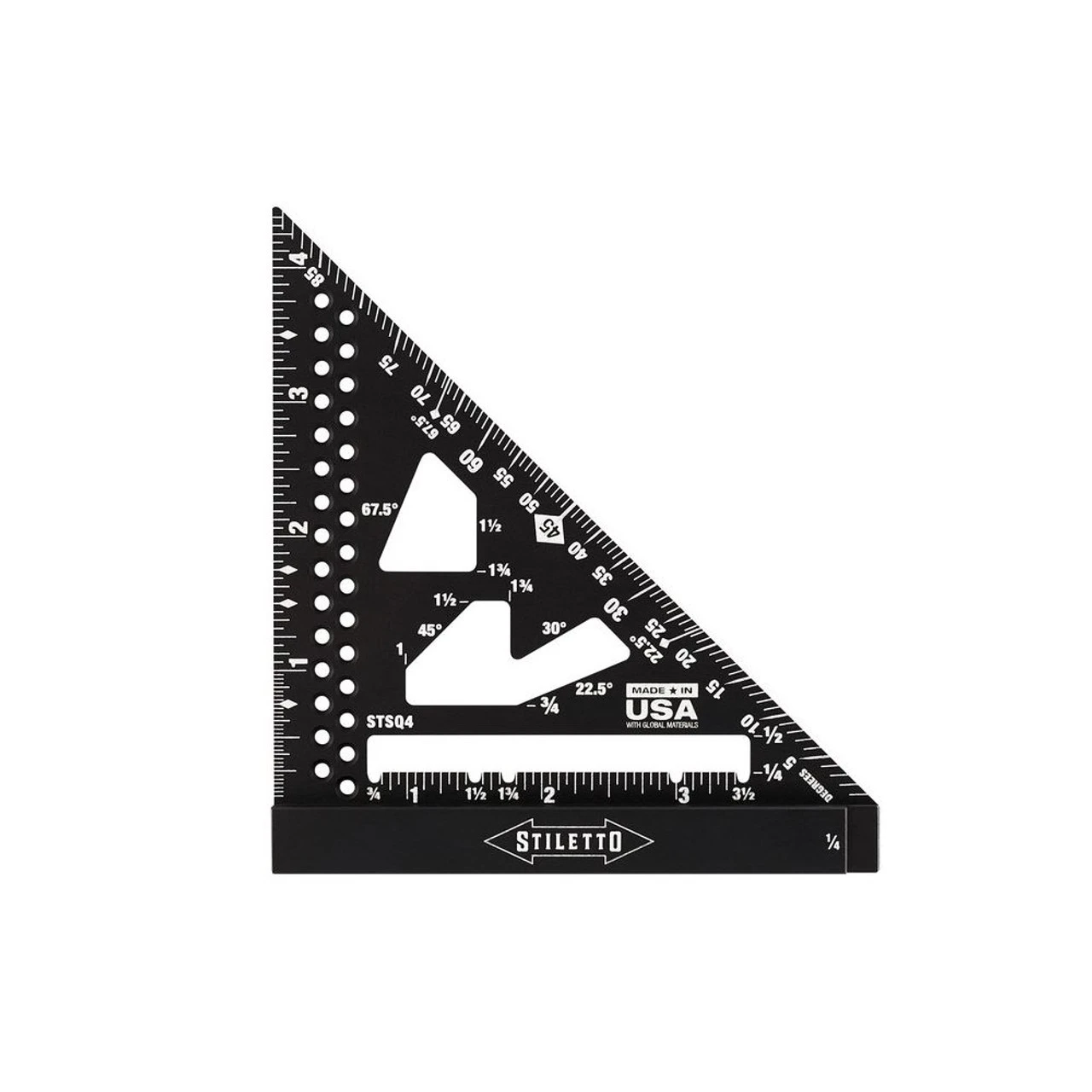 Stiletto Tool STIL-STSQ4 4-1/2in Trim Square 3 Stiletto Tool STIL-STSQ4 4-1/2in Trim Square