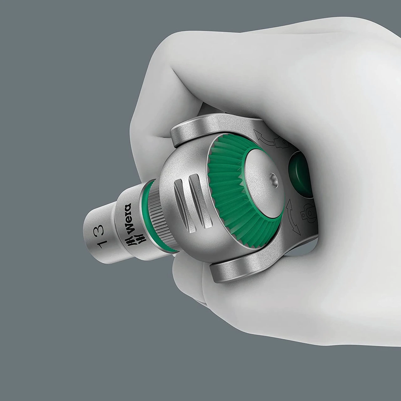 Wera Tools WERA-0500401X001 1/4In Drive Zyklop Speed Ratchet Set, 28Pc 11 Wera Tools WERA-0500401X001 1/4In Drive Zyklop Speed Ratchet Set, 28Pc - Image 9