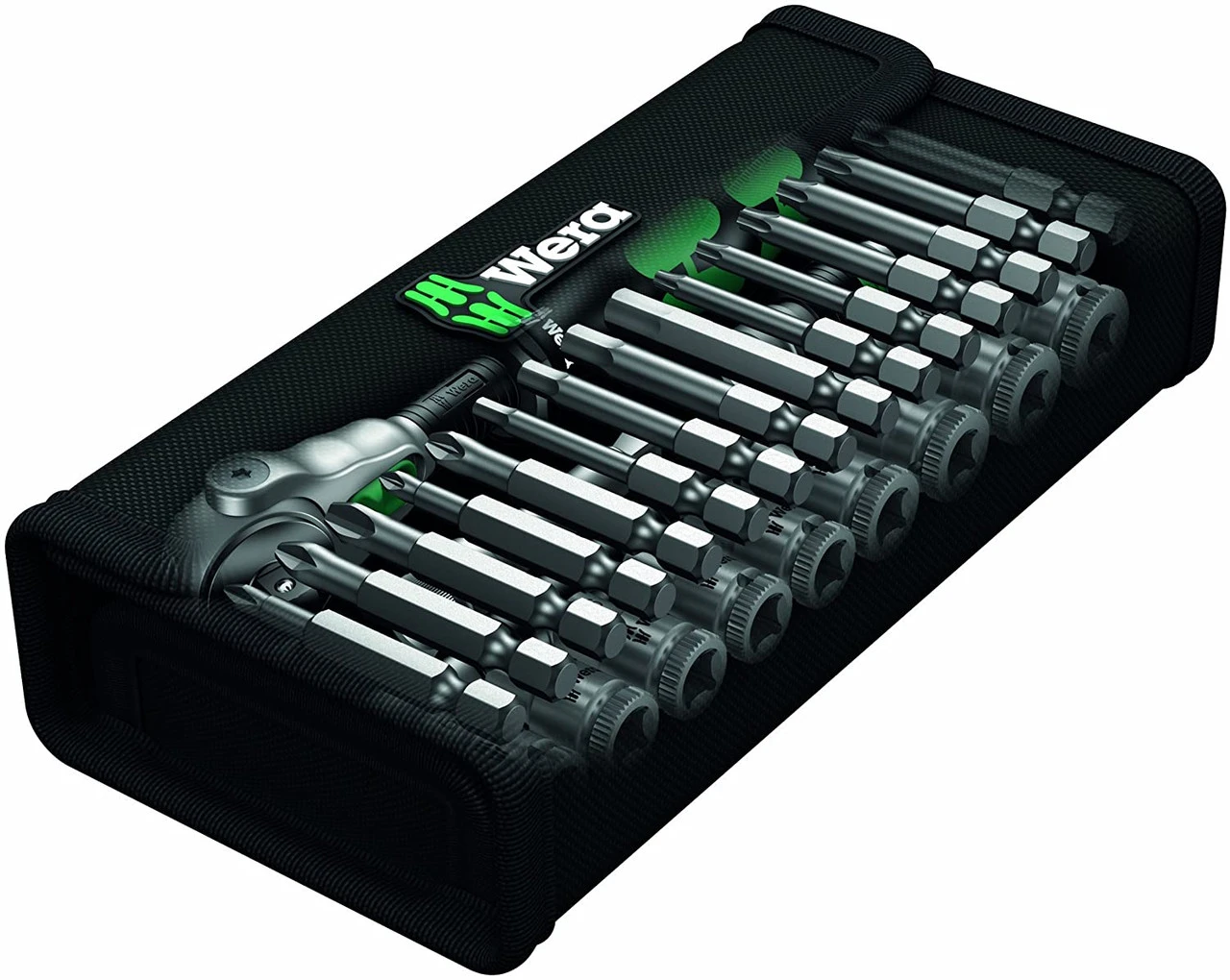 Wera Tools WERA-0500401X001 1/4In Drive Zyklop Speed Ratchet Set, 28Pc 16 Wera Tools WERA-0500401X001 1/4In Drive Zyklop Speed Ratchet Set, 28Pc - Image 14