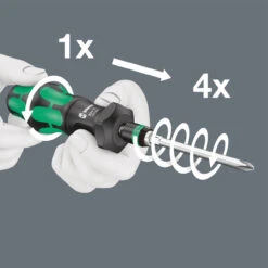 Wera Tools WERA-05057480001 Kraftform Turbo Screwdriver -Makita Shop Sales 826 t schneller schrauben 2 98457.1587042490