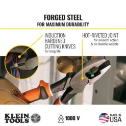 Klein KLE-94130 5pc 1000V Insulated Tool Kit -Makita Shop Sales 94130 callout2 66695.1692803948