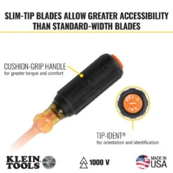 Klein KLE-94130 5pc 1000V Insulated Tool Kit -Makita Shop Sales 94130 callout3 98030.1692803925