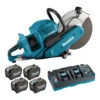 Makita MAK-CE001GL401(40VX2) Max XGT Brushless Cordless 14" Power Cutter W/ AFT & XPT (8.0 Ah X4 Kit) -Makita Shop Sales CE001GL401 act 1 70994.1697477489