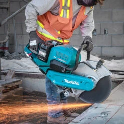 Makita MAK-CE001GL401(40VX2) Max XGT Brushless Cordless 14" Power Cutter W/ AFT & XPT (8.0 Ah X4 Kit) -Makita Shop Sales CE001GL401 act 2 80639.1667846083