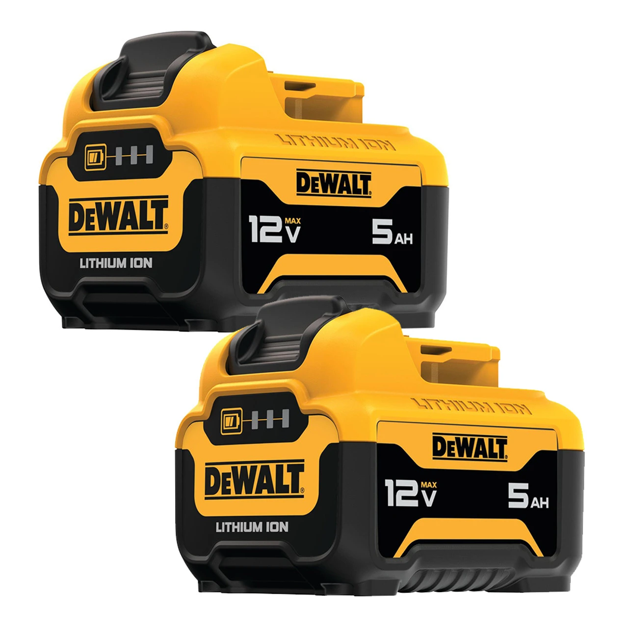DEWALT DEW-DCB126-2 12V MAX 5.0Ah Li-Ion Battery (2-Pack) 3 DEWALT DEW-DCB126-2 12V MAX 5.0Ah Li-Ion Battery (2-Pack)
