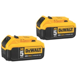 DEWALT DEW-DCB205-2 2 Pack Of 20V MAX Li-Ion Battery 5.0AH