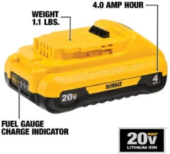 DEWALT DEW-DCB240 20V MAX Compact 4Ah Battery -Makita Shop Sales DCB240 diagram 33967.1585590534