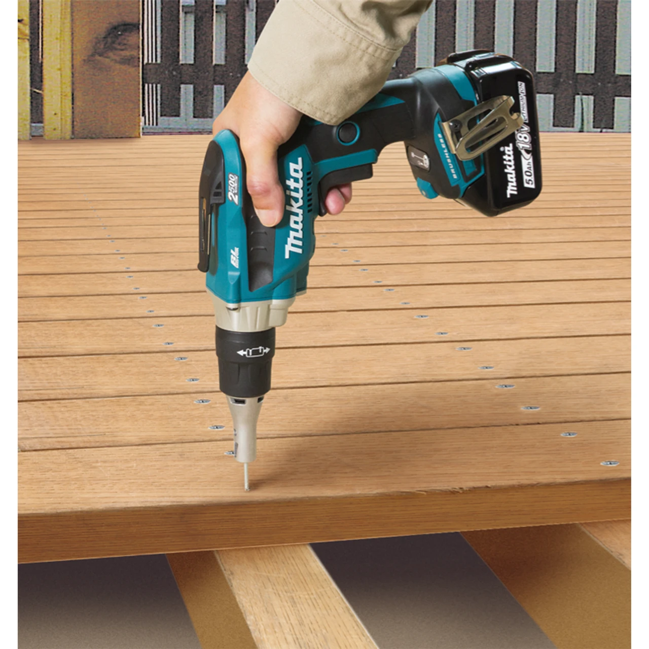 Makita MAK-DFS250Z 1/4" Cordless Screwdriver With Brushless Motor 4 Makita MAK-DFS250Z 1/4" Cordless Screwdriver With Brushless Motor - Image 2