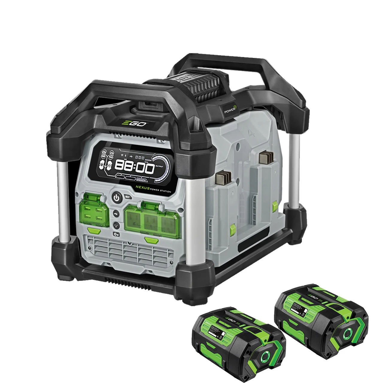 EGO Power EGO-PST3042 3000W Nexus Portable Power Station 2x 7.5Ah Kit 3 EGO Power EGO-PST3042 3000W Nexus Portable Power Station 2x 7.5Ah Kit