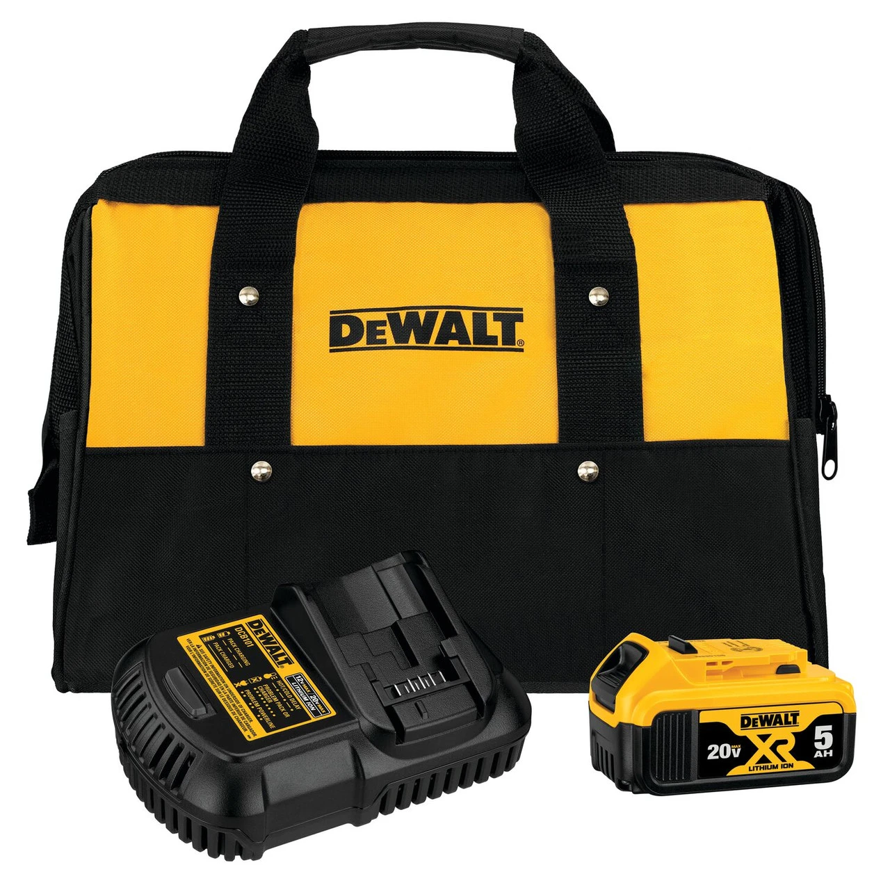 DEWALT DEW-DCB205CK 20V MAX 5.0Ah Battery Charger Kit With Bag 3 DEWALT DEW-DCB205CK 20V MAX 5.0Ah Battery Charger Kit With Bag