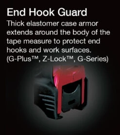 Tajima TAJ-GP-25BW G-Plus 25, Standard Scale 25Ft -Makita Shop Sales EndHookGuard 58520.1572015878
