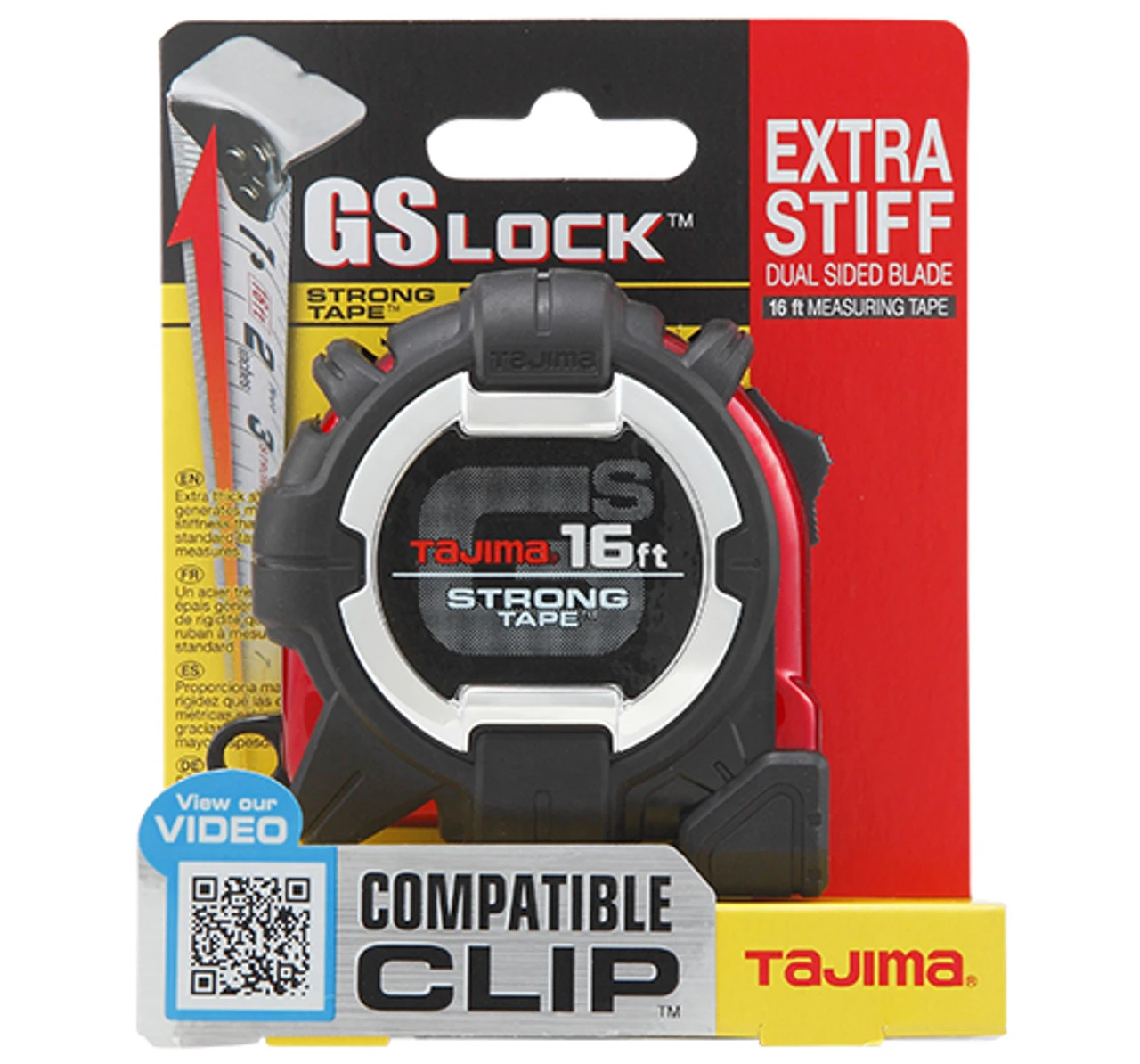 Tajima TAJ-GS-C16BW GS-Lock, 16FT X 1In Strong Tape & Hook With Compatible Clip 5 Tajima TAJ-GS-C16BW GS-Lock, 16FT X 1In Strong Tape & Hook With Compatible Clip - Image 3