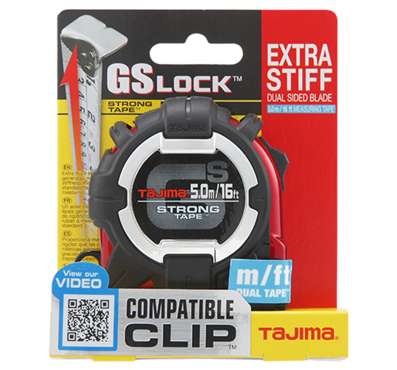 Tajima TAJ-GS-C16/5MBW GS-Lock, 16FT/5M X 1In Strong Tape & Hook With Compatible Clip 5 Tajima TAJ-GS-C16/5MBW GS-Lock, 16FT/5M X 1In Strong Tape & Hook With Compatible Clip - Image 3