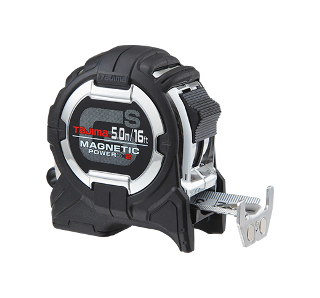 Tajima TAJ-GS-SC16/5MBW GS-Lock, 16FT/5M X 1In Strong Tape & Magnetic Power X 2 With Compatible Clip 3 Tajima TAJ-GS-SC16/5MBW GS-Lock, 16FT/5M X 1In Strong Tape & Magnetic Power X 2 With Compatible Clip