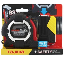 Tajima TAJ-GSSF-25/7.5MBW 25Ft/7.5M GS-Lock Tape Measure -Makita Shop Sales GSSF 25 7.5MBW 1 1 52719.1658348468
