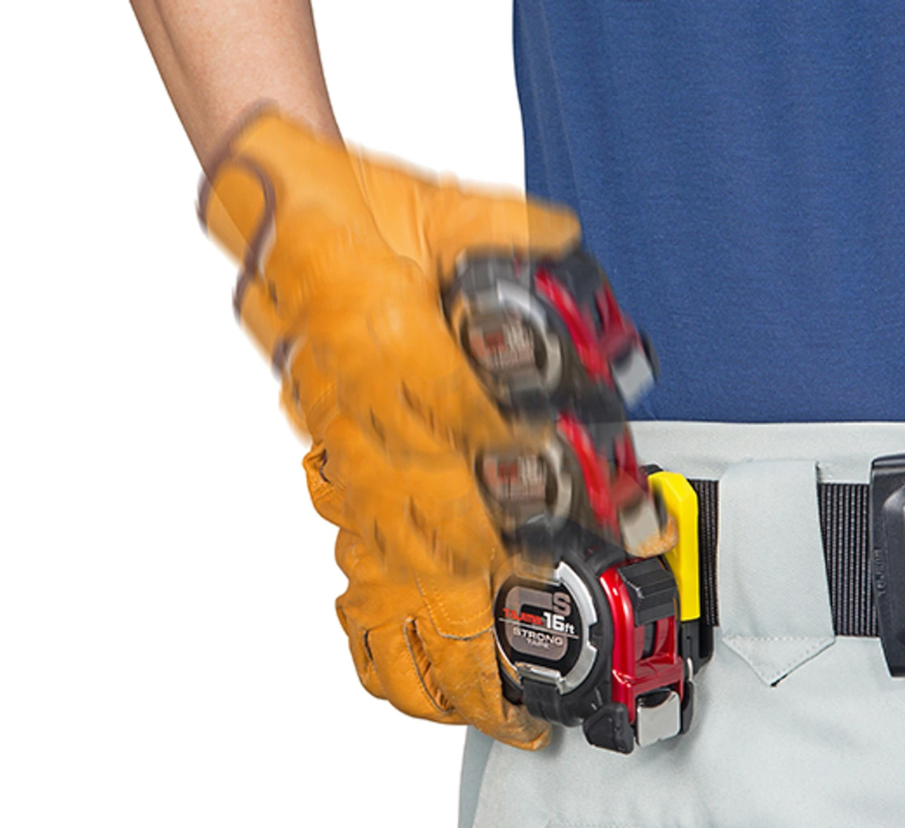 Tajima TAJ-GSSF-25BW 25ft GS-Lock Tape Measure W/ Safety Belt Holder 4 Tajima TAJ-GSSF-25BW 25ft GS-Lock Tape Measure W/ Safety Belt Holder - Image 2