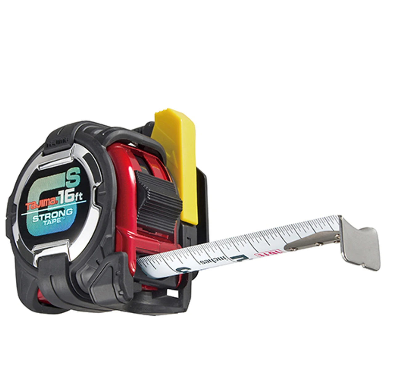 Tajima TAJ-GSSF-16BW 16ft GS-Lock Tape Measure W/ Safety Belt Holder 5 Tajima TAJ-GSSF-16BW 16ft GS-Lock Tape Measure W/ Safety Belt Holder - Image 3