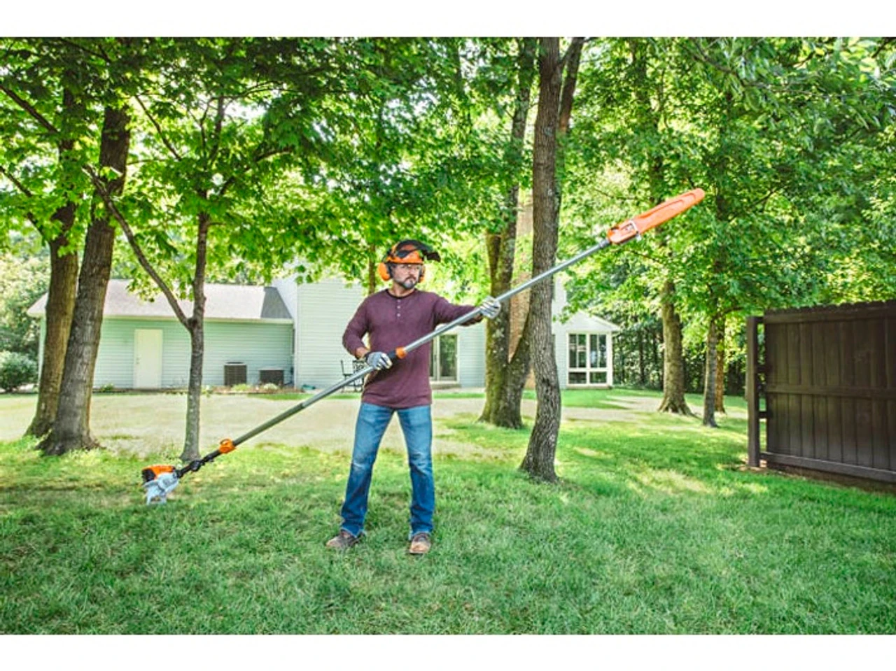 STIHL STIHL-HT105 31.4cc 12" Telescopic Pole Pruner 1/4" PM3 6 STIHL STIHL-HT105 31.4cc 12" Telescopic Pole Pruner 1/4" PM3 - Image 4