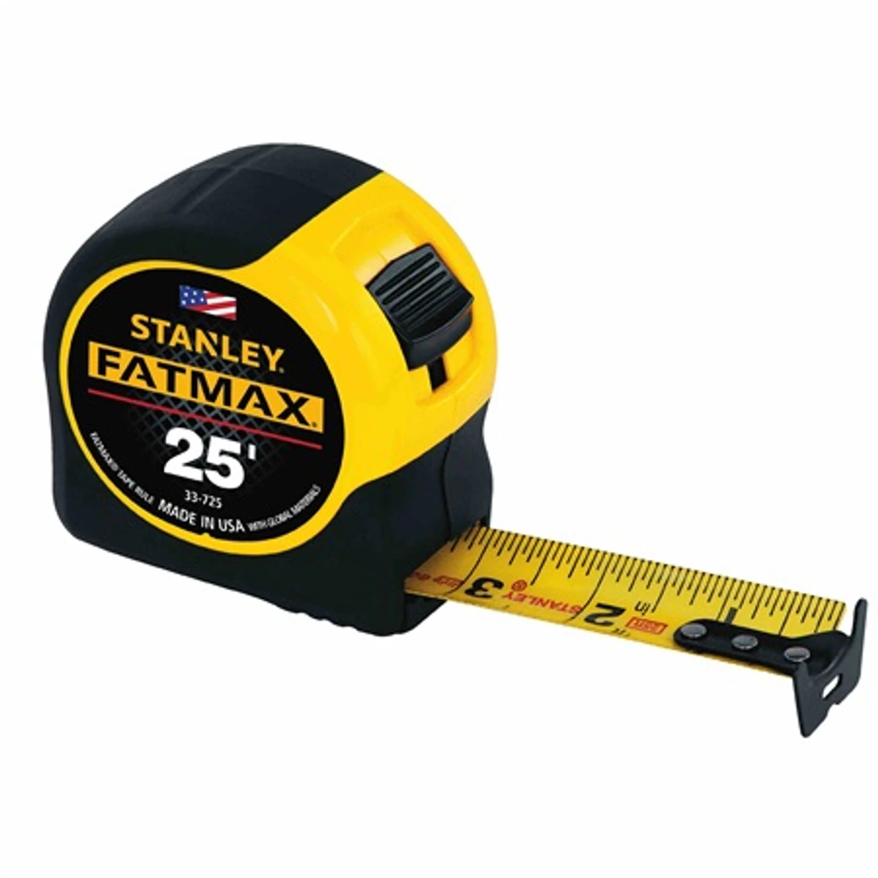Stanley Hand Tools ST-33-725 25FT X 1-1/4 Fatmax Tape Measure 4 Stanley Hand Tools ST-33-725 25FT X 1-1/4 Fatmax Tape Measure - Image 2