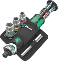 Wera Tools WERA-05004281001 8009 18-Piece Zyklop Set 2 - Metric