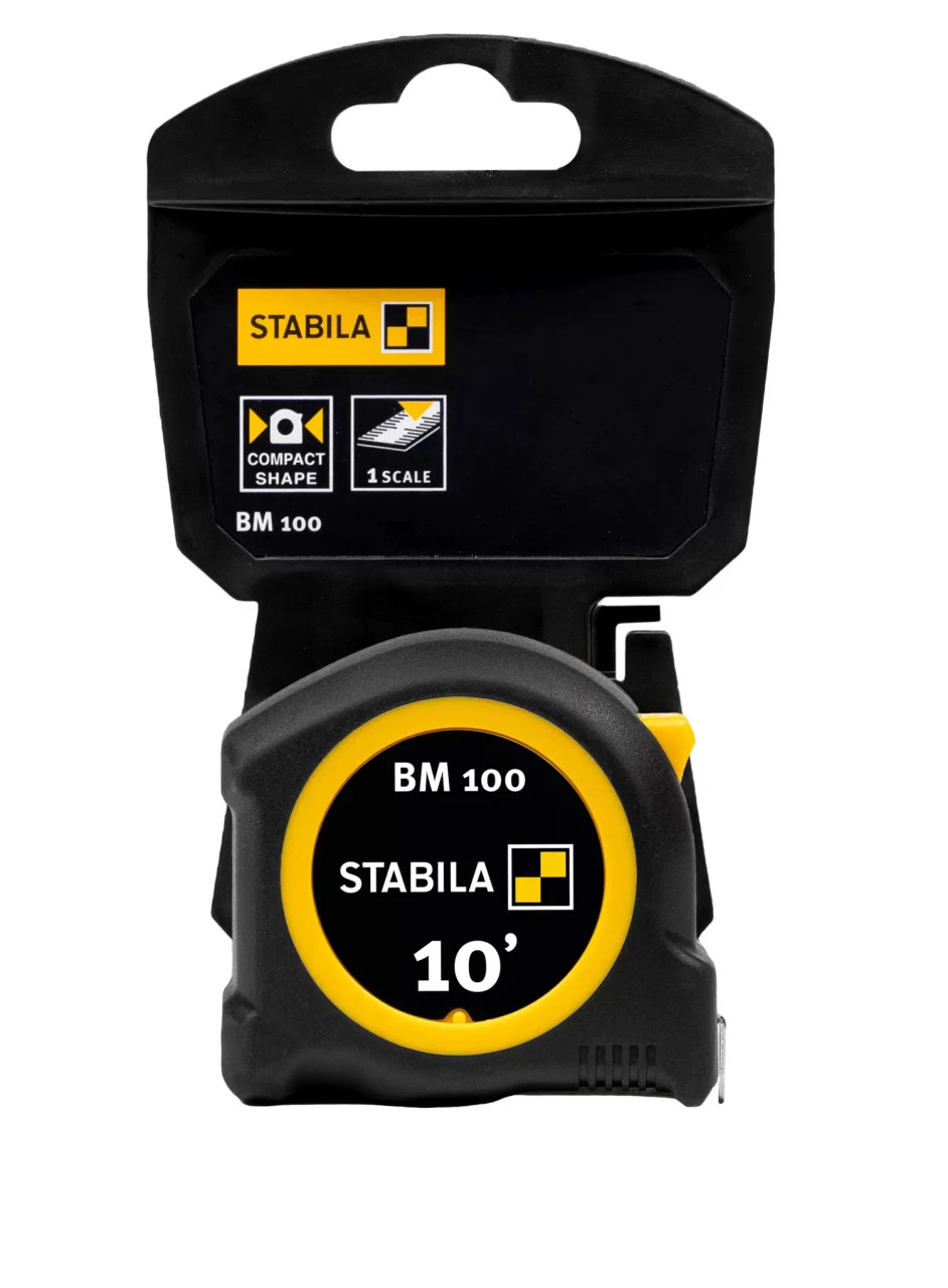 Stabila STAB-30710 BM100 Pocket Tape 10′ (3 M), Imperial 7 Stabila STAB-30710 BM100 Pocket Tape 10′ (3 M), Imperial - Image 5