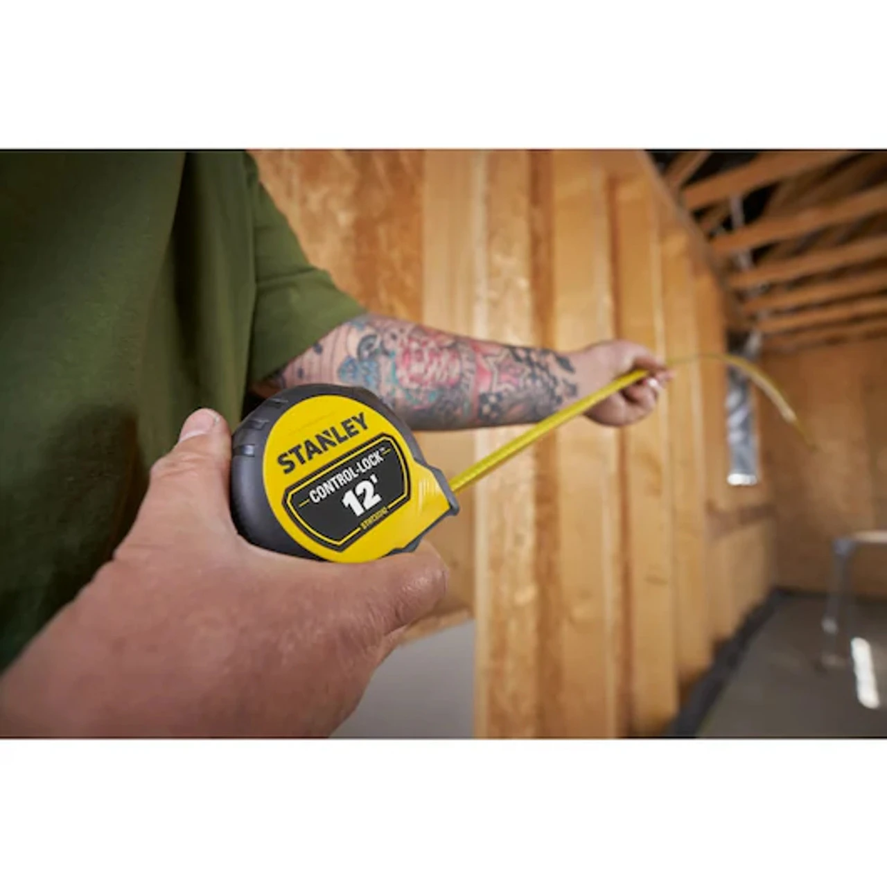 Stanley Hand Tools ST-STHT37242 12ft Control Lock Tape Measure 6 Stanley Hand Tools ST-STHT37242 12ft Control Lock Tape Measure - Image 4