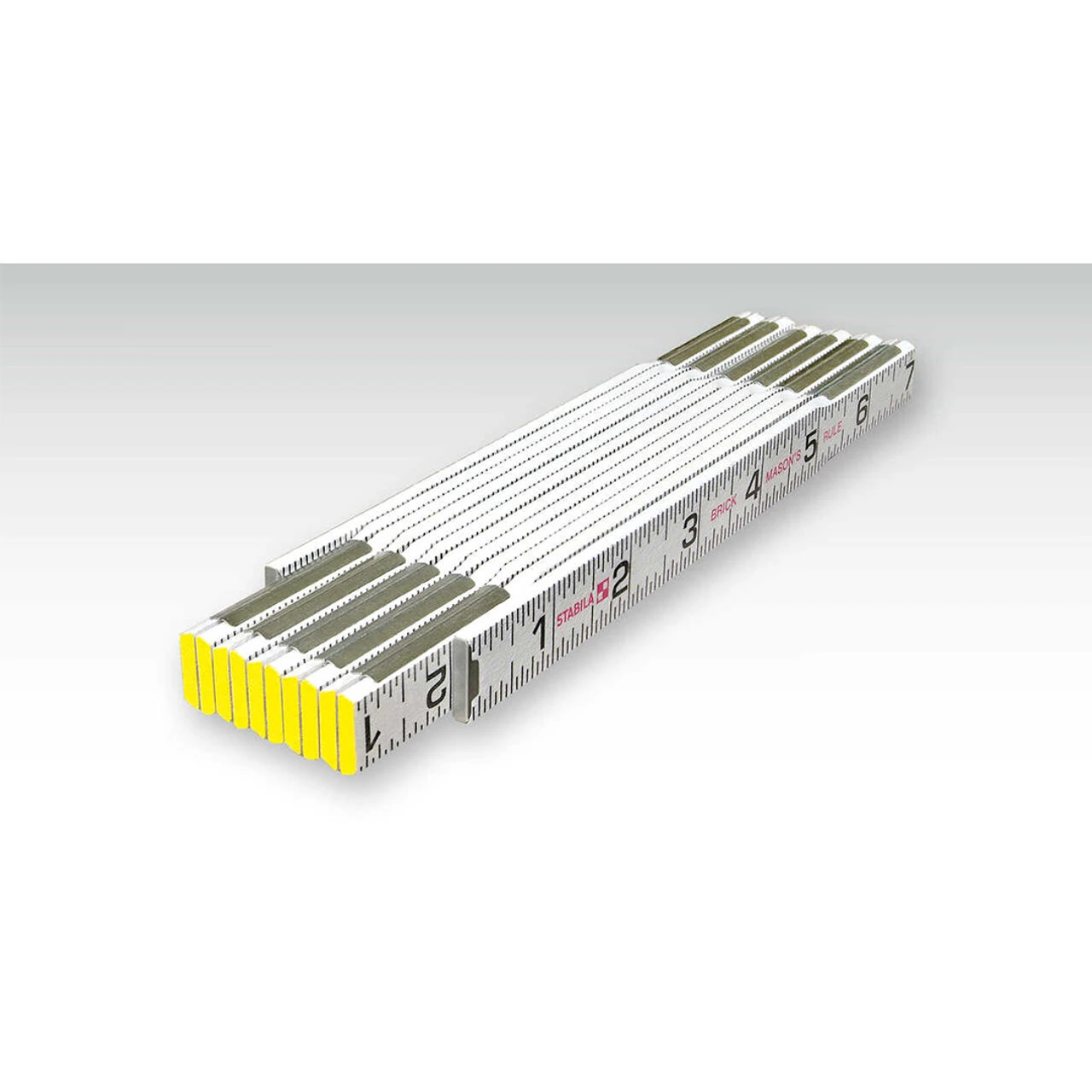 Stabila STAB-80001 Type 600 Folding Rulers - Mason's (1/16ths, Both Edges, Outside) 3 Stabila STAB-80001 Type 600 Folding Rulers - Mason's (1/16ths, Both Edges, Outside)