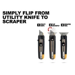 ToughBuilt TB-H4S5-01 Scraper Utility Knives W/ 5 Blades -Makita Shop Sales TB H4S5 01 1600X1200 2 54906.1669049529