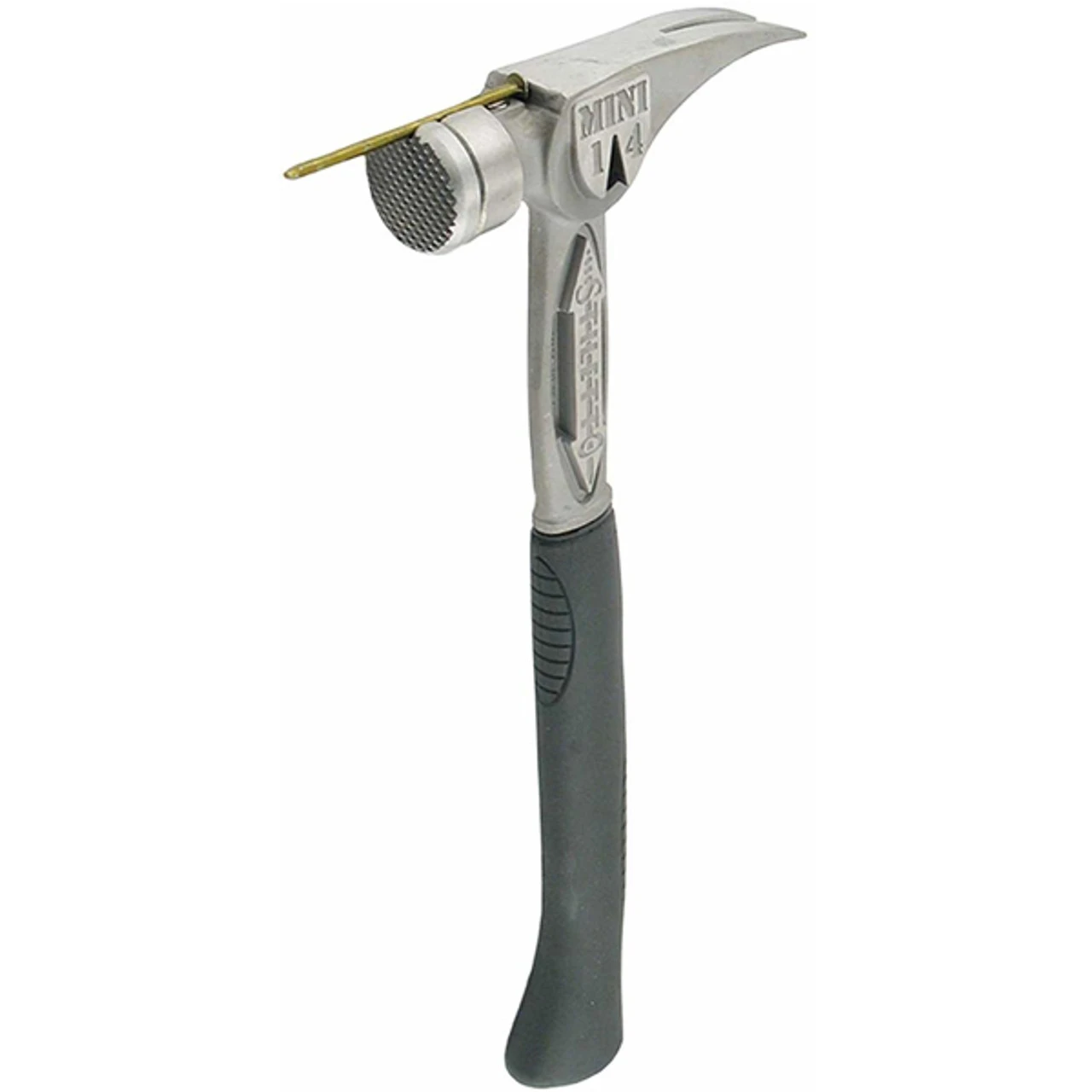 Stiletto Tool STIL-TBM14RMC 14oz Titanium Hammer With Milled Face And 15.25" Curved Titanium Handle 3 Stiletto Tool STIL-TBM14RMC 14oz Titanium Hammer With Milled Face And 15.25" Curved Titanium Handle