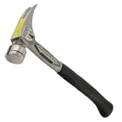 Stiletto Tool STIL-TBM14RSC 14oz Titanium Hammer With Smooth Face And Curved Titanium
