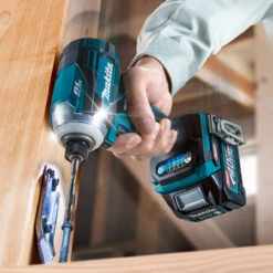 Makita MAK-TD001GZ XGT 40V Max Li-Ion Brushless 1/4" Impact Driver 8 Makita MAK-TD001GZ XGT 40V Max Li-Ion Brushless 1/4" Impact Driver -Makita Shop Sales TD001GZ act 2 60142.1643899662