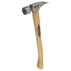Stiletto Tool STIL-TI14MC 14oz Titanium Hammer With Milled Face And 18" Curved Hickory Handle -Makita Shop Sales TI14MC 91294.1553521450