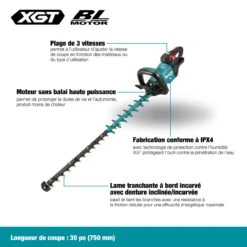 Makita MAK-UH005GZ-T-04313 40V MAX XGT 30in Hedge Trimmer With Starter Kit -Makita Shop Sales UH005GZ 03 f 65438 67233.1681231291