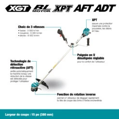 Makita MAK-UR002GZ 40V Max XGT Brushless Line Trimmer Bare Tool (Bike Handle) -Makita Shop Sales UR002GZ 03 f 20176.1670437716